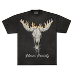 Burning horns SLMM graphic tee