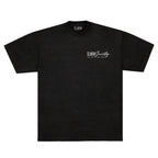 SLMM Society front logo black tee