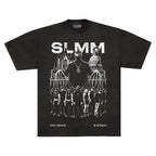 The Controlled monochrome SLMM graphic tee