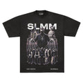 The Controlled purple SLMM graphic tee