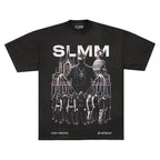 The Controlled purple SLMM graphic tee